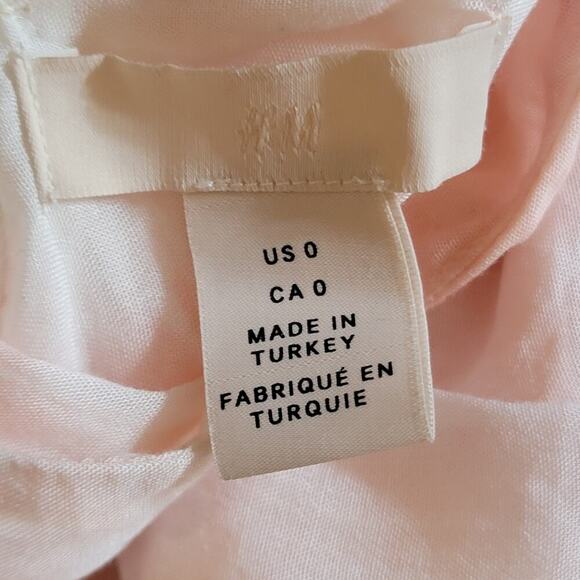 H&M Pink Tye Dye Wrap Skirt - Picture 3 of 8